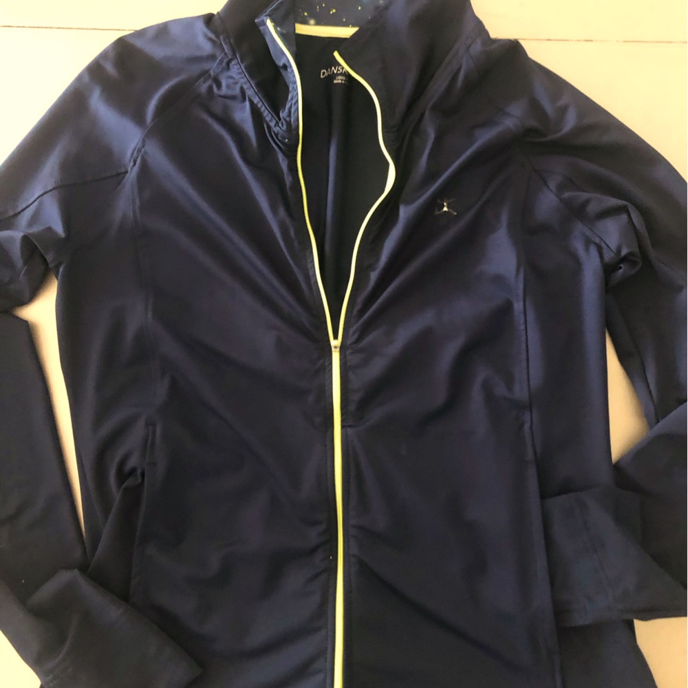 Danskin athletic jacket, size large